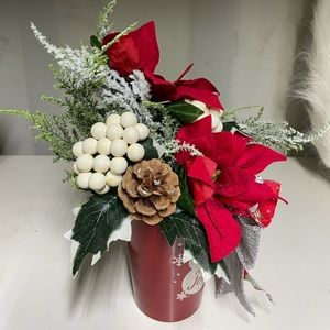 Beautiful Christmas floral arrangement